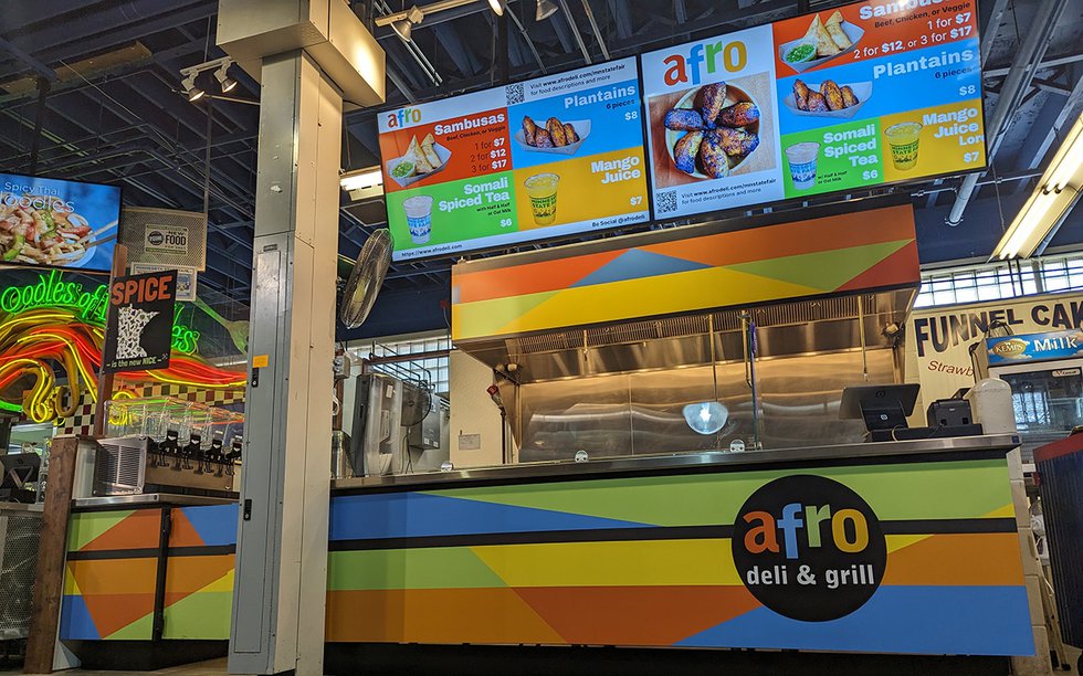 Afro Deli The Minnesota State Fair location in Falcon Heights